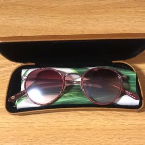 Garrett Leight Wilson Sunglasses in Burgundy